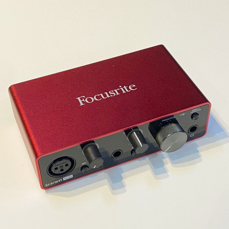 Focusrite Scarlett Solo gen3の画像